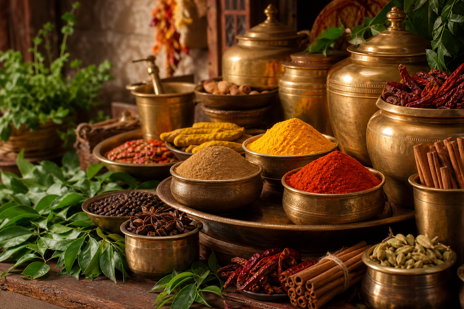 Turmeric and spices